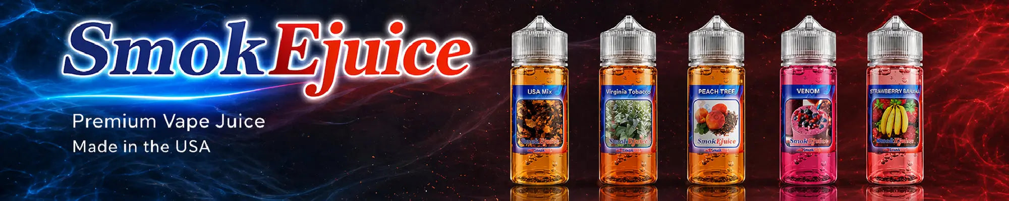 SmokEjuice Premium Natural Vape Juice | Made in the USA SmokTek SmokEjuice Premium Natural Vape Juice | Made in the USA SmokTek