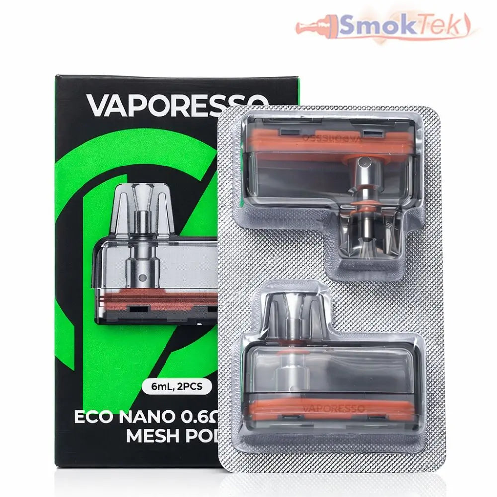 Vaporesso ECO Nano PODS 2 Pack| SmokTek.com Vaporesso ECO Nano PODS 2 Pack| SmokTek.com