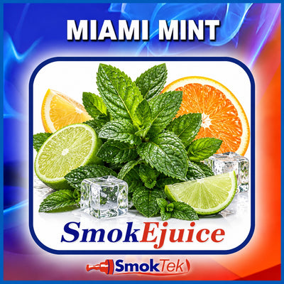 Miami Mint SmokEjuice Premium Natural E-Liquid