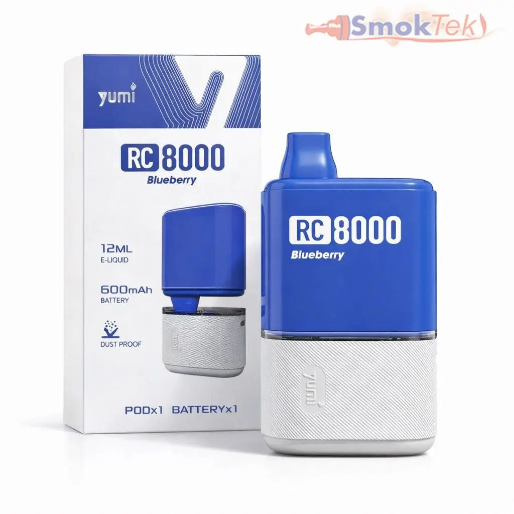 Yumi RC8000 Pre-Filled POD | SmokTek.com Yumi RC8000 Pre-Filled POD | SmokTek.com