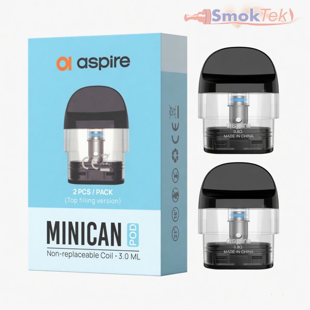 Aspire Minican Replacement Pods - 2 Pack