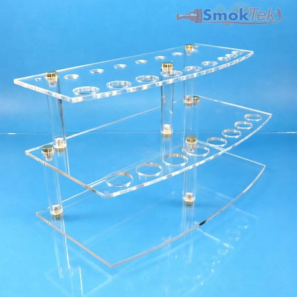 Acrylic Display for eGo Batteries and Drip Tips, Style 2 vendor-unknown