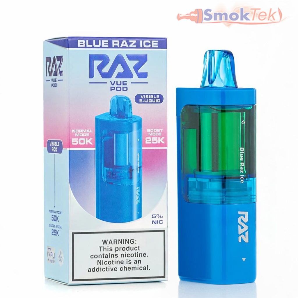 Raz Vue pods - Blue Raz Ice