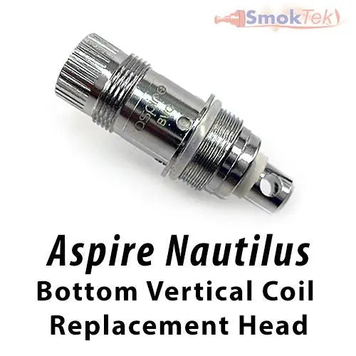 Aspire Nautilus Bottom Vertical Coil Replacement Head 5-pack Aspire
