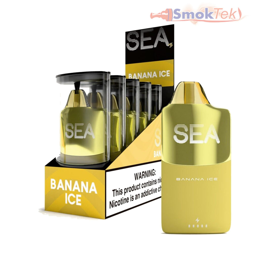 SEA XS 15K disposable vape in Banana Ice flavor