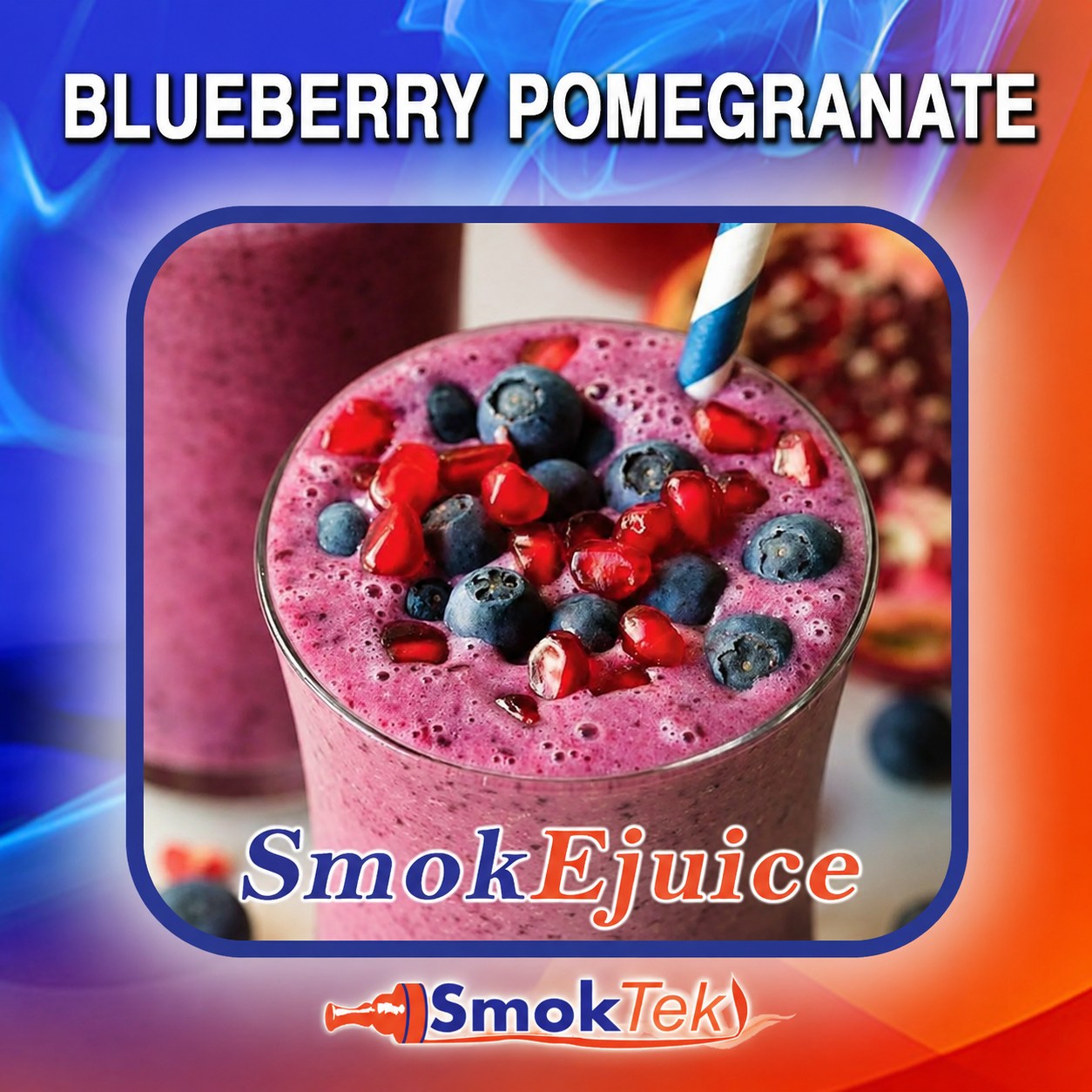 Blueberry pomegranate vape juice - SmokEjuice