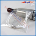 Long wicks and wire for use with many devices