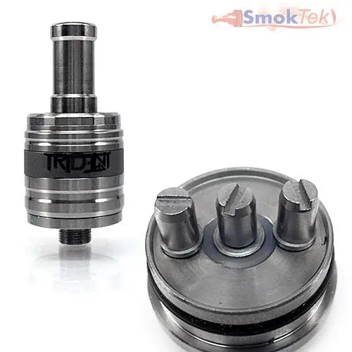 Trident V2 Clone Rebuildable Dripping Atomizer - Stainless | SmokTek.com Trident V2 Clone Rebuildable Dripping Atomizer - Stainless | SmokTek.com
