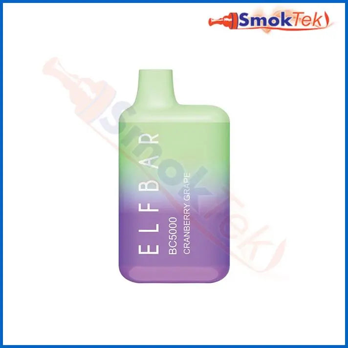 ElfBar BC5000 - 13ml Rechargeable Disposable Vape - 5% - Clearance