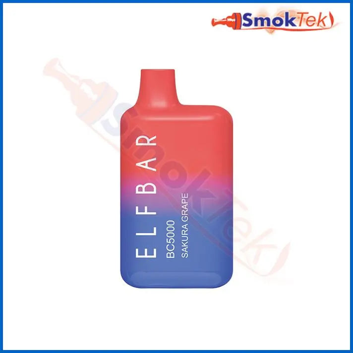 ElfBar BC5000 - 13ml Rechargeable Disposable Vape - 5% - Clearance
