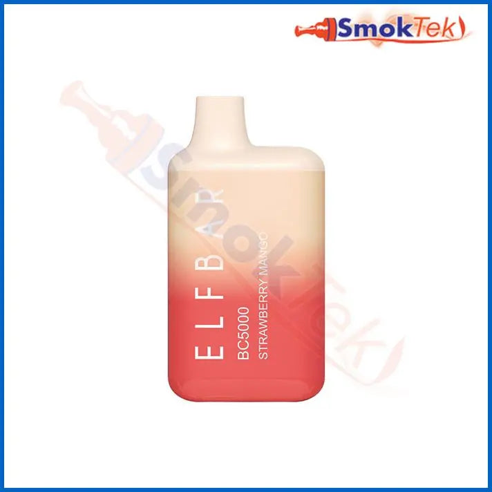 ElfBar BC5000 - 13ml Rechargeable Disposable Vape - 5% - Clearance