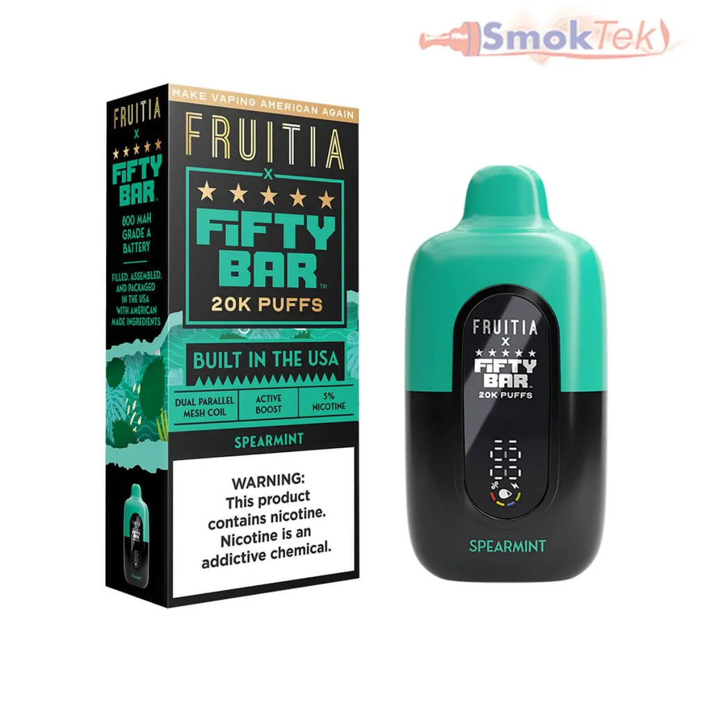 Fruitia x Fifty Bar 20k Puffs - 5% Kanger Technology