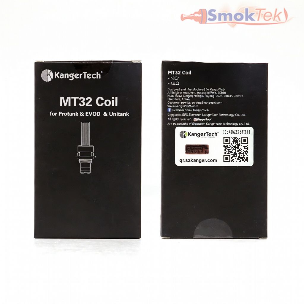Kanger ProTank/ProTank-2/EVOD/MT32 Replacement Coils (5-pack)