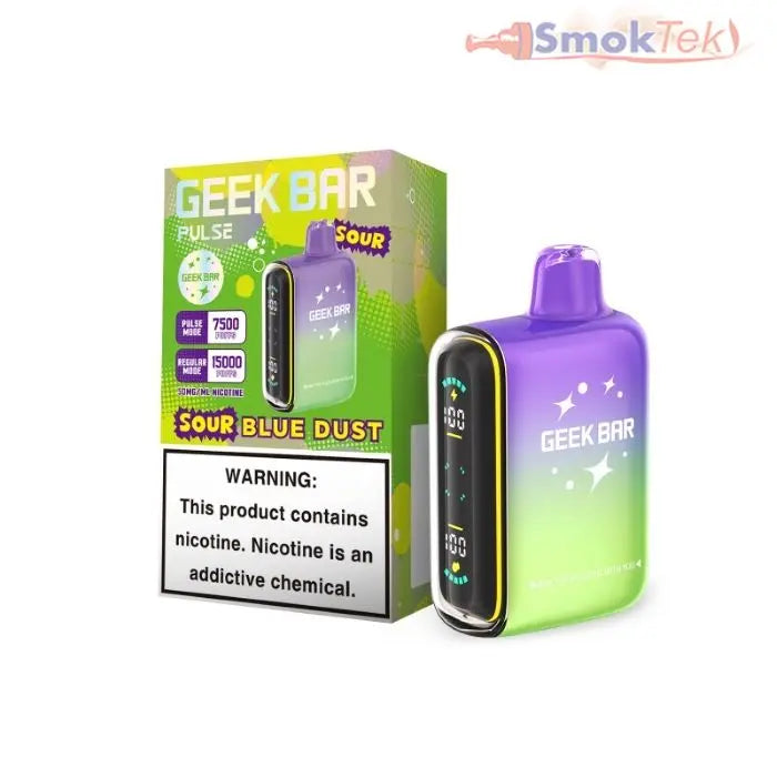 Geek Bar Pulse 15000 Disposable SmokTek Geek Bar Pulse 15000 Disposable SmokTek