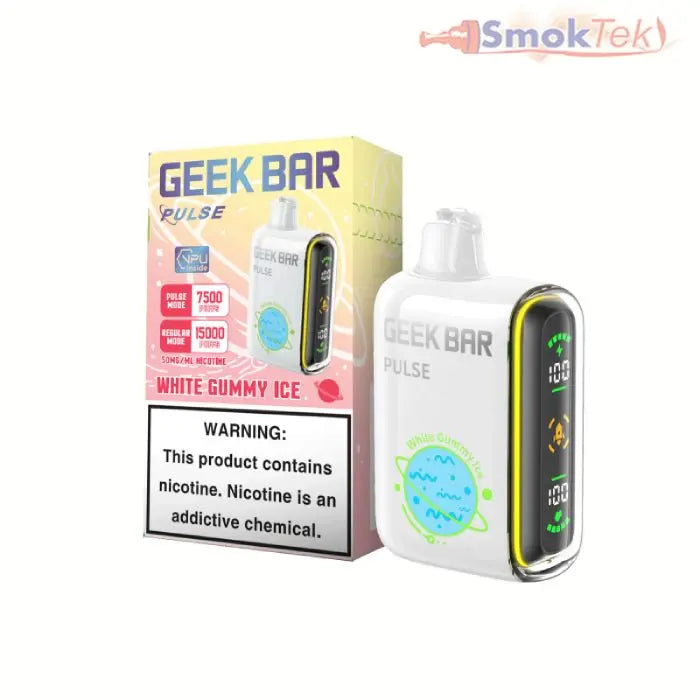 Geek Bar Pulse 15000 Disposable SmokTek Geek Bar Pulse 15000 Disposable SmokTek