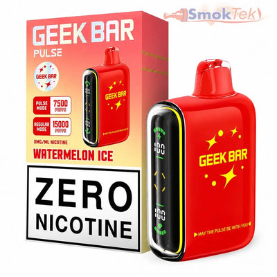 Watermelon Ice Geek Bar Pulse 15K (Zero Nicotine) Geek Bar