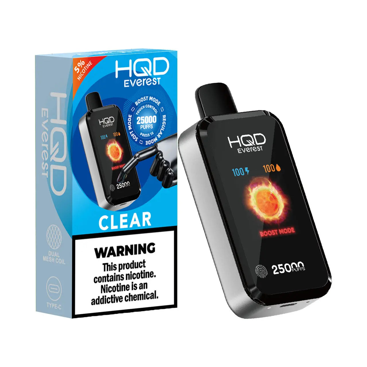 HQD Cuvie Everest 25K Disposable HQD