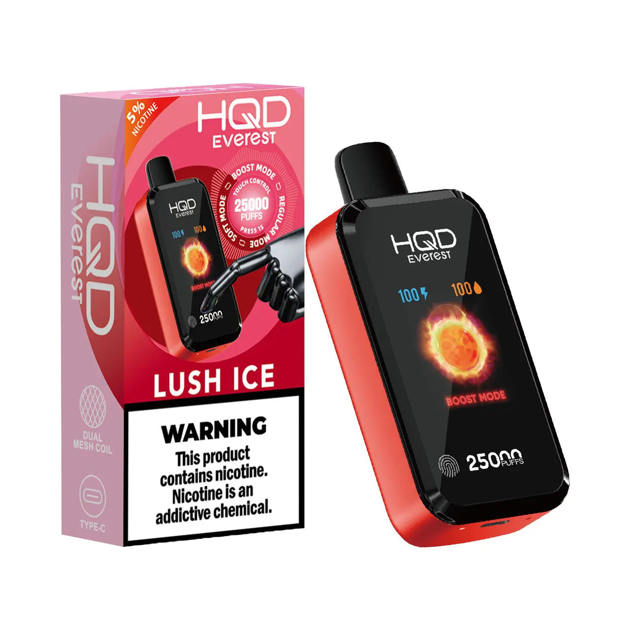 HQD Cuvie Everest 25K Disposable HQD