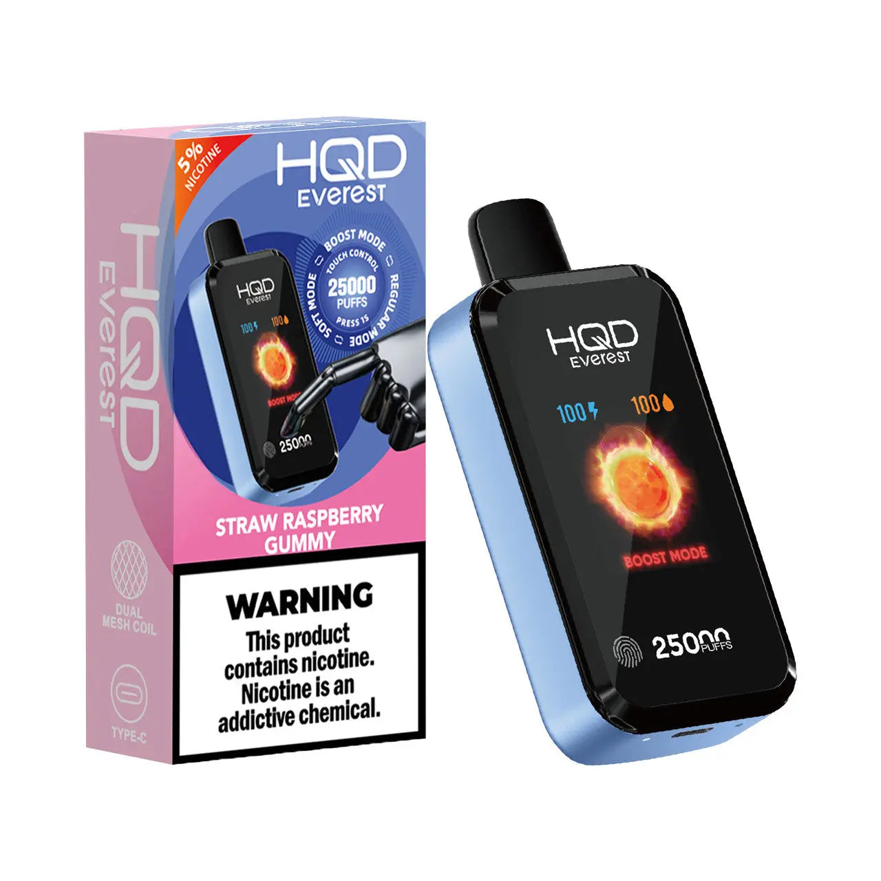 HQD Cuvie Everest 25K Disposable HQD