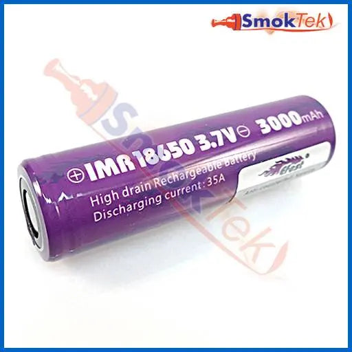 Efest Purple IMR18650 3000mAh 3.7V 35A High Drain Battery - Flat Top