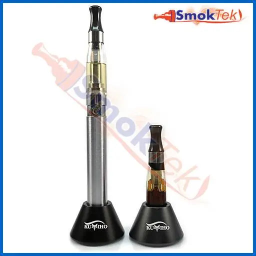 The stand used with an 1100mAh eGo battery and an iClear16 clearomizer 
