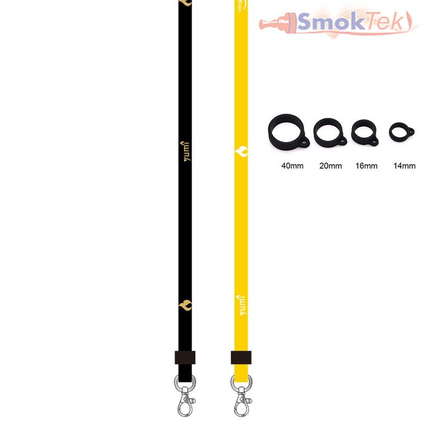 Vape Lanyard with 4 Silicon Rubber Rings