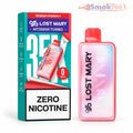 Lost Mary MT35000 Zero Nicotine disposable vape in Watermelon with retail box
