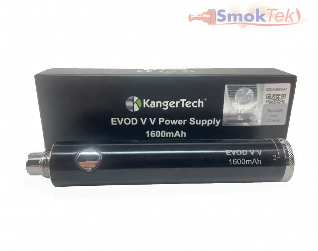 Kanger Evod Twist VV 1600mAh eGo battery SmokTek Kanger Evod Twist VV 1600mAh eGo battery SmokTek