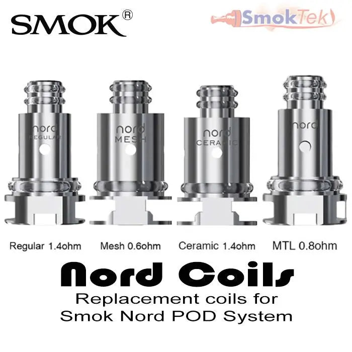 SMOK Nord Replacement Coils - (5-pack) SmokTech