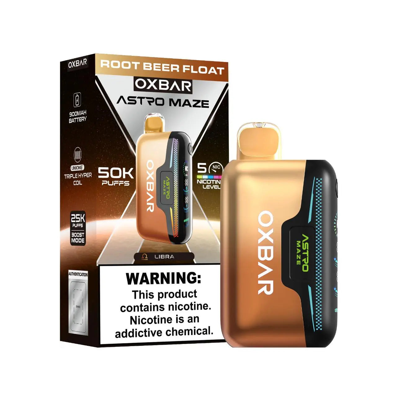 OXBAR Astro Maze 50K Disposable Vape Adjustable Nicotine, 50,000 Puffs | SmokTek OXBAR Astro Maze 50K Disposable Vape Adjustable Nicotine, 50,000 Puffs | SmokTek