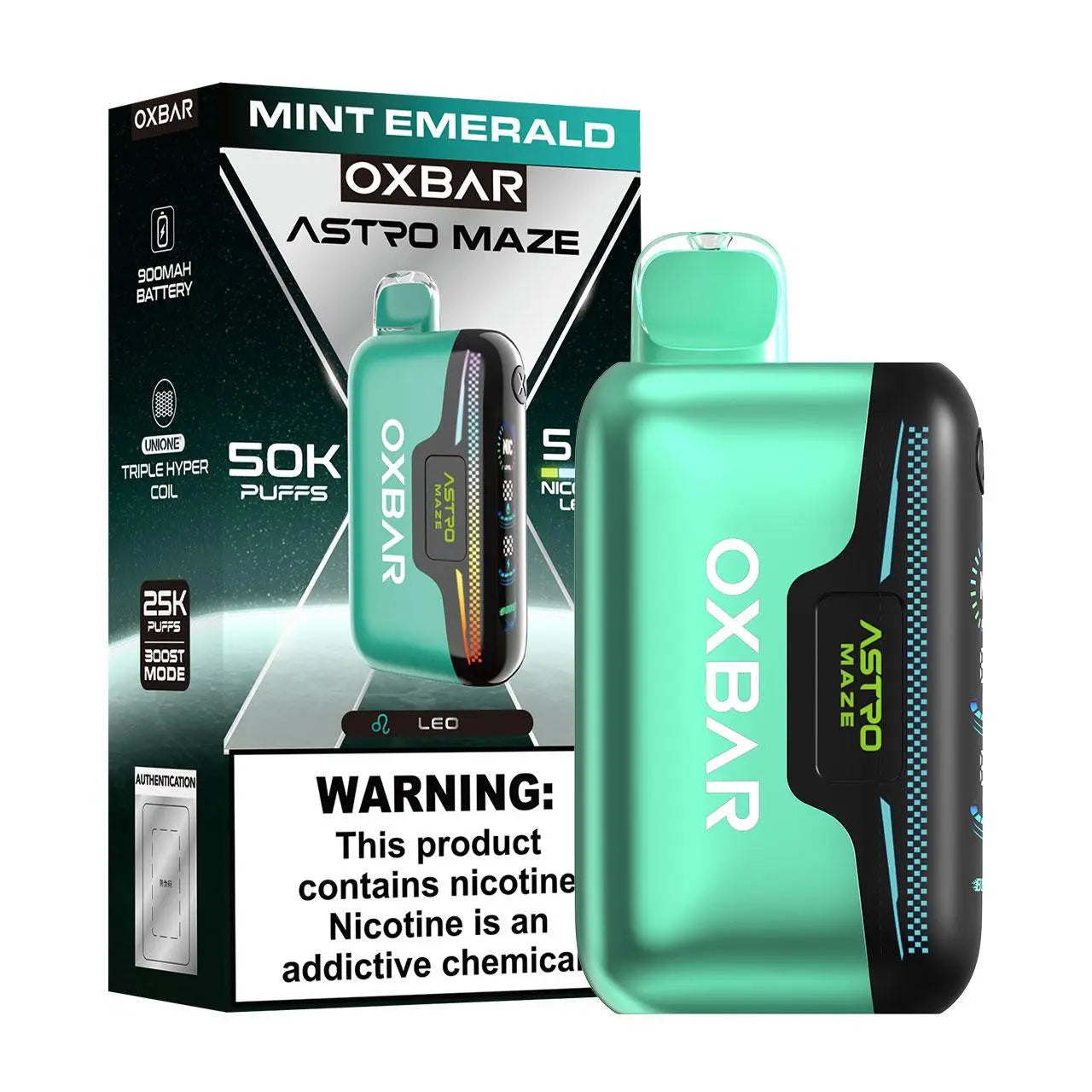 OXBAR Astro Maze 50K Disposable Vape Adjustable Nicotine, 50,000 Puffs | SmokTek OXBAR Astro Maze 50K Disposable Vape Adjustable Nicotine, 50,000 Puffs | SmokTek