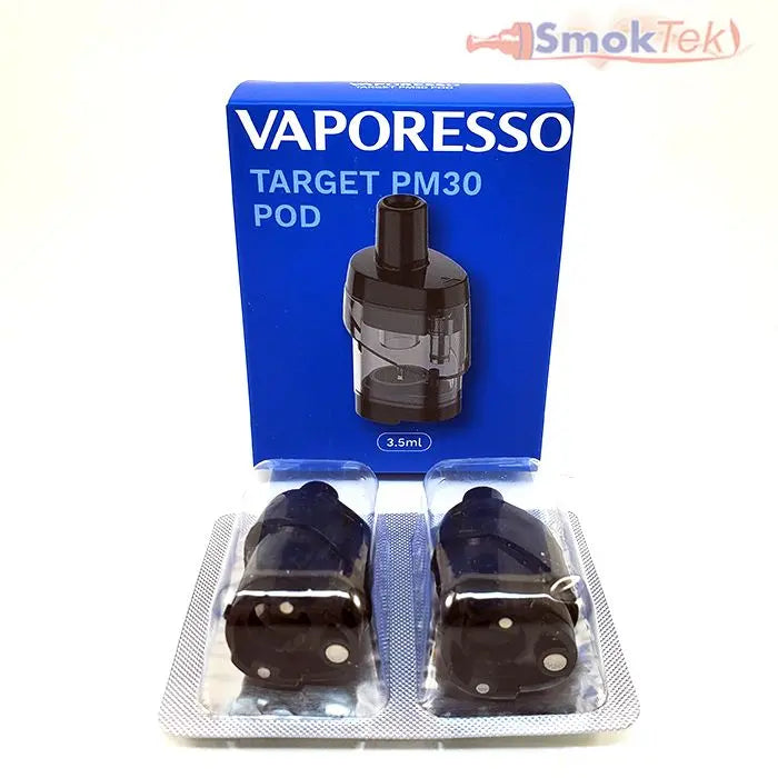 Vaporesso Target PM30 Pods (2 pack) SmokTek Vaporesso Target PM30 Pods (2 pack) SmokTek