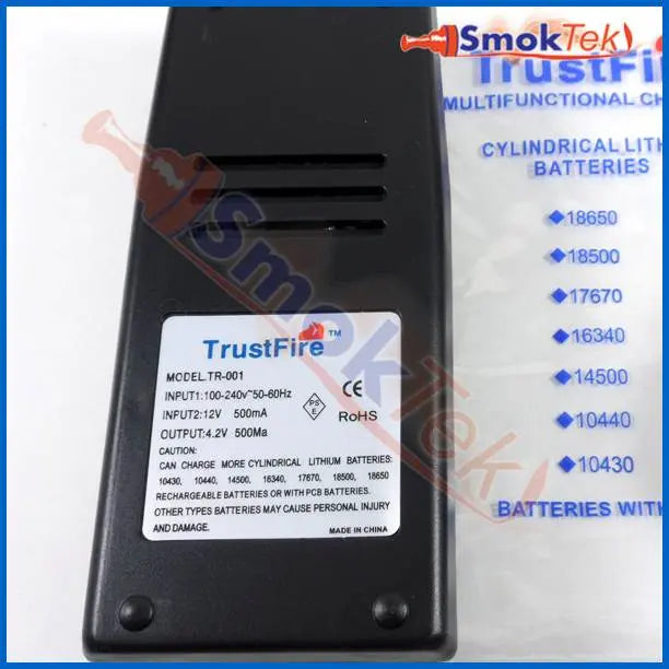 TrustFire TR-001 Li-Ion battery charger