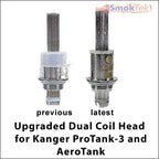 Upgraded Replacement Dual Coil Head for the Kanger ProTank-3 and AeroTank (5-pack) Kanger Technology