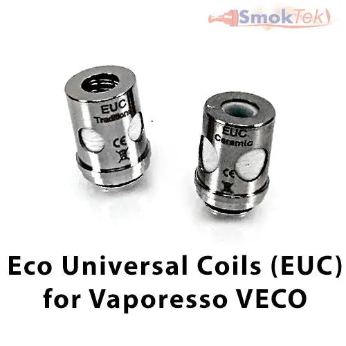 Vaporesso EUC Replacement Coils for VECO tank - (5-pack) SmokTek Vaporesso EUC Replacement Coils for VECO tank - (5-pack) SmokTek
