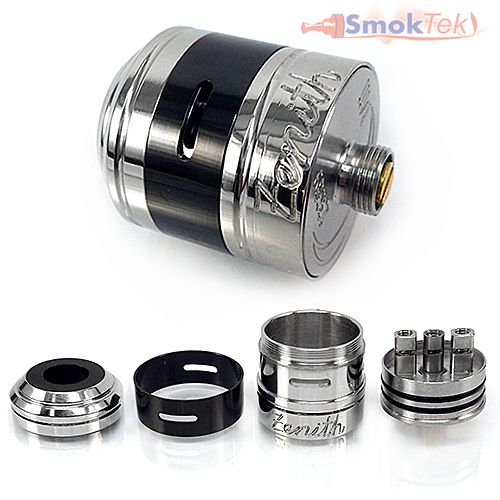 Zenith V2 Rebuildable Dripping Atomizer - Black