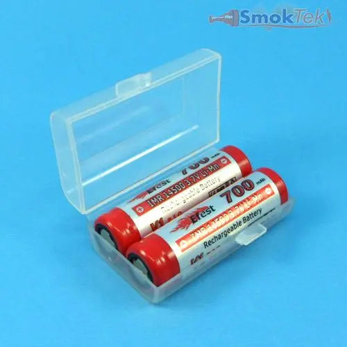 Plastic Battery Case - 2x 18650 E-Young