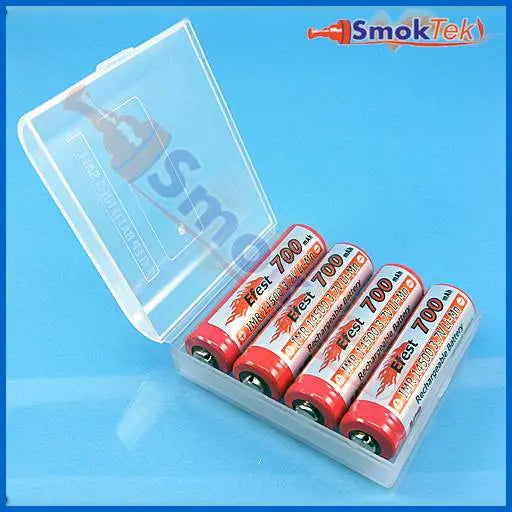 Plastic Battery Case - 4x 14500 or AA