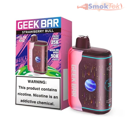 Geek Bar Pulse X2 50K disposable vape - Strawberry Bull