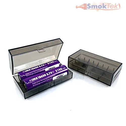 Plastic Battery Case - 2x 18650 E-Young