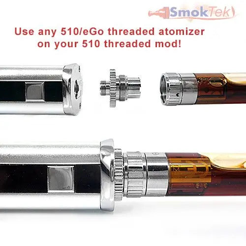 eGo-510 connector with Collar - Use 510/eGo atty on your 510 mod! vendor-unknown