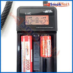 LCD voltage display, fits various size batteries