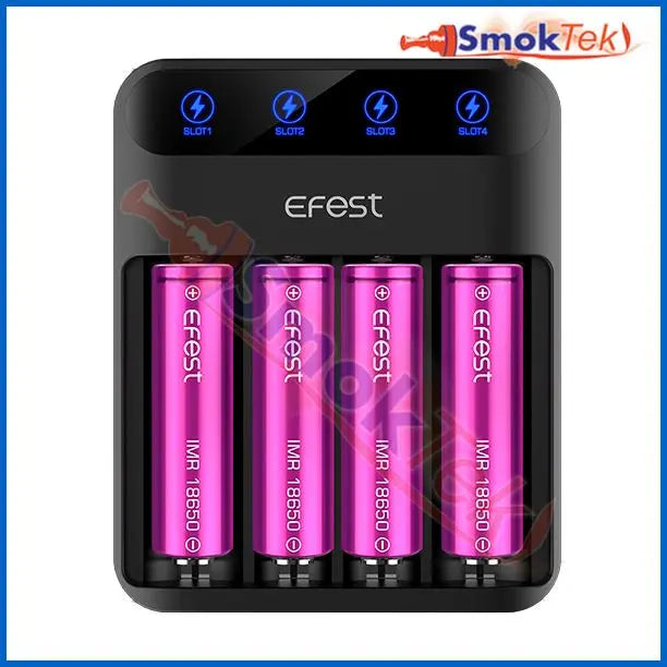 Efest Lush Q4 has a bright LED display