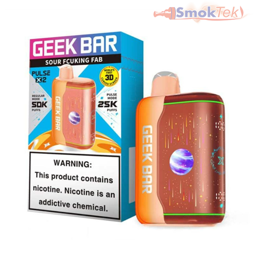 Geek Bar Pulse X2 50K disposable vape - Sour Fcuking Fab