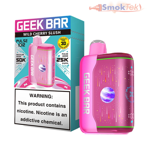 Geek Bar Pulse X2 50K disposable vape - Wild Cherry Slush