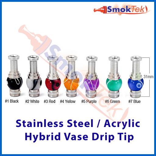 Drip tips aren't just for dripping! 