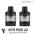 Vaporesso GTX Pod 22 - for GTX Go 40 (2-pack)