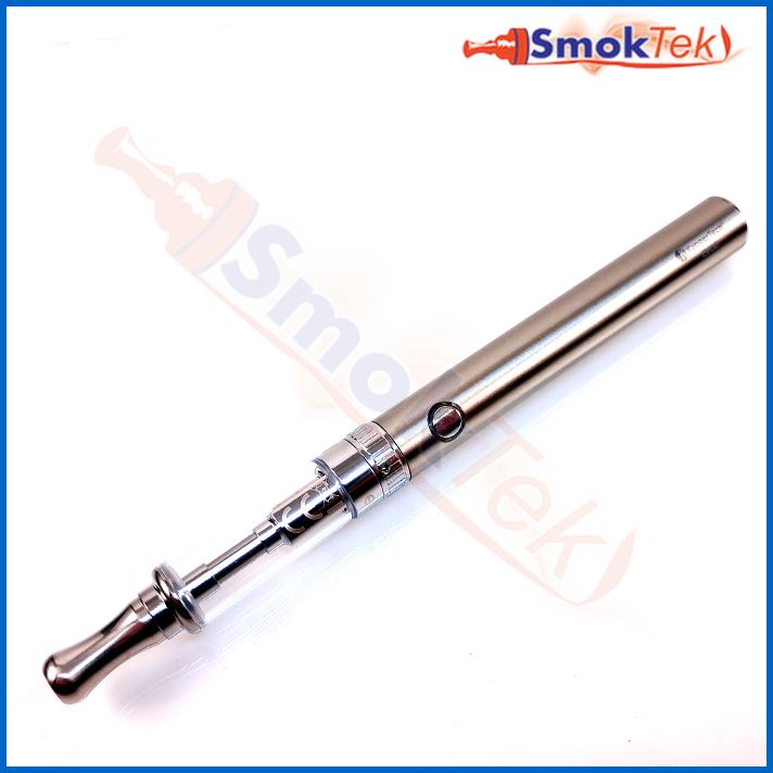 Works great with 510/eGo threaded atomizers, like the Aspire Glassomizer (not included)