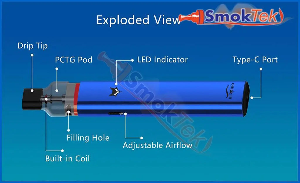 Kuiho Model V POD Exploded Veiw