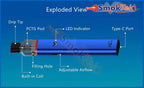 Kuiho Model V POD Exploded Veiw